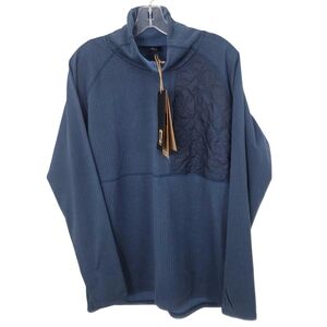 Flylow Sondra Fleece Water Repellent Pullover Tech Sweatshirt NEW Womens XL Blue